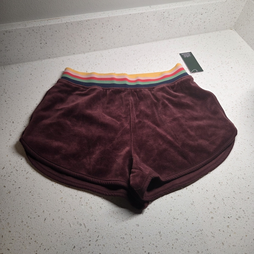 Wild Fable Velvet Shorts